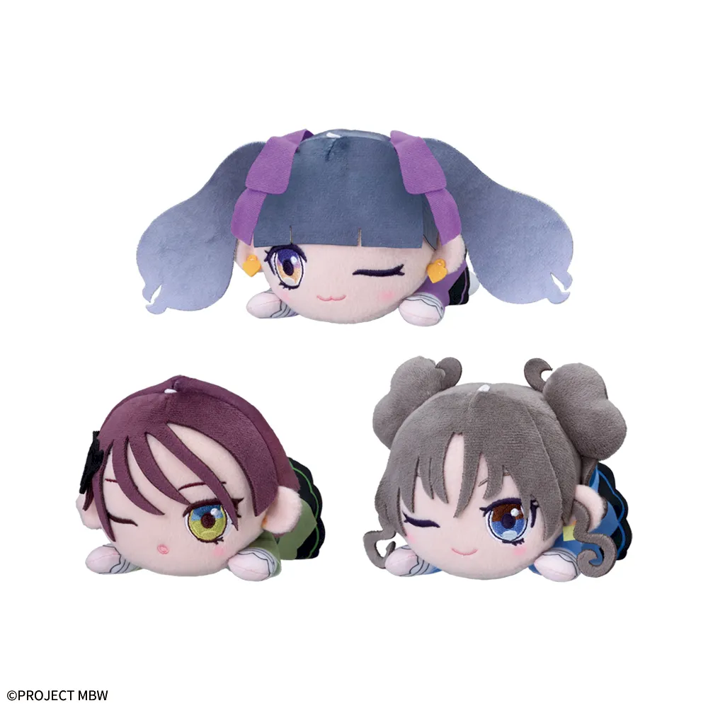 前橋ウィッチーズ ふわぷち Mぬいぐるみ“北原キョウカ&三俣チョコ”の