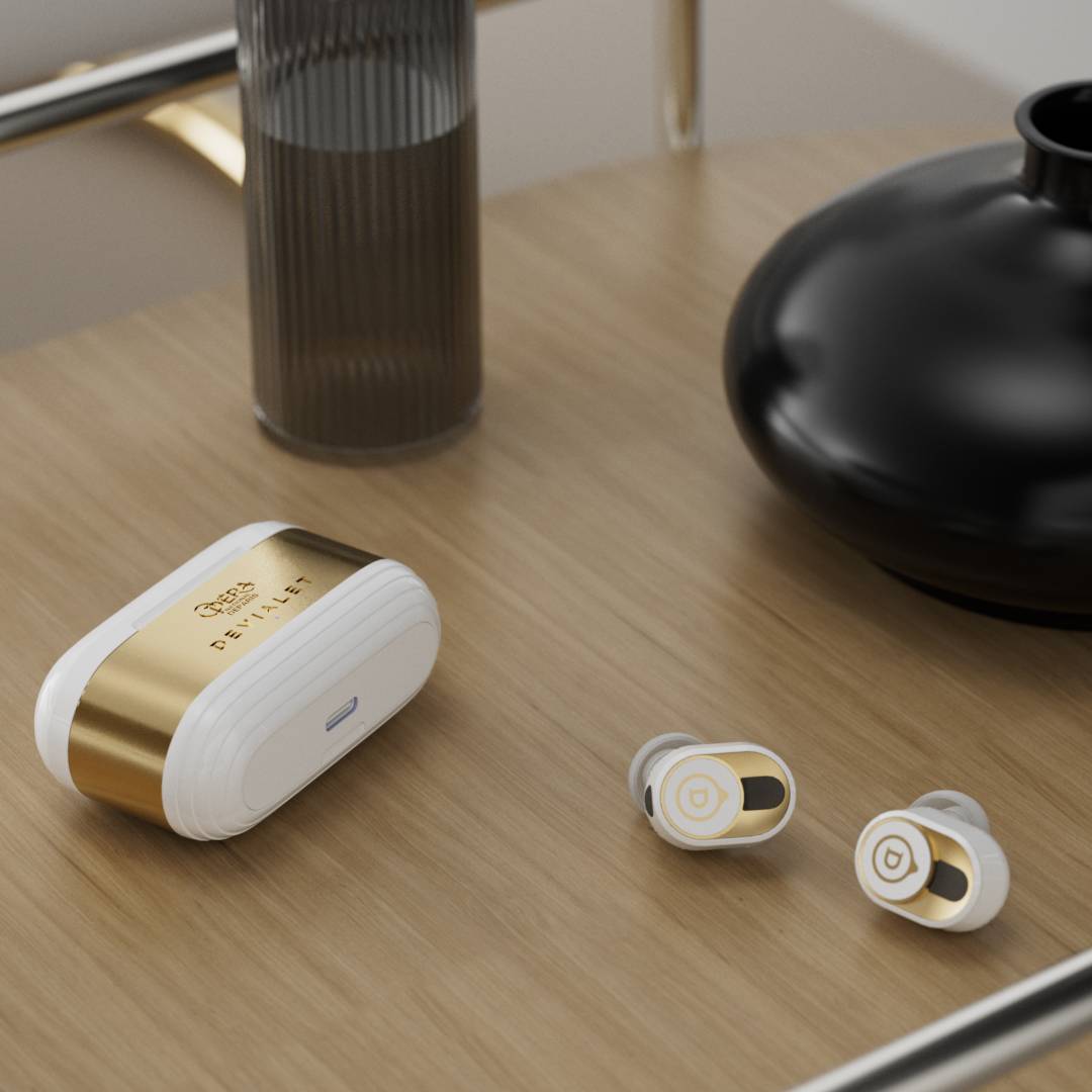 Devialet Gemini II Opéra de Paris - Golden Wireless Earbuds
