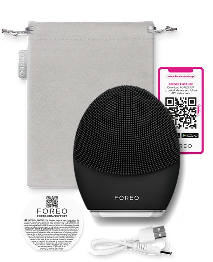 FOREO LUNA 3 MEN I Best Silicone Sonic Beard Cleaning Tool