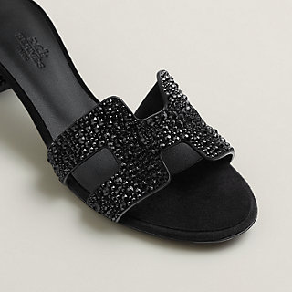 サンダル 《オアジス》 - ブラック | Hermès - エルメス-公式サイト