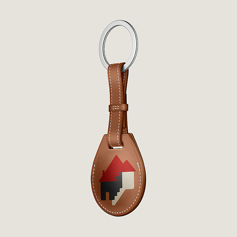Apple AirTag Hermès key ring | Hermès Singapore