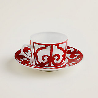 Balcon du Guadalquivir tea cup and saucer | Hermès USA