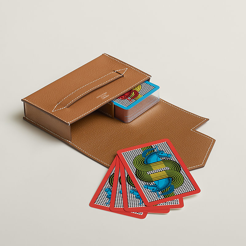 Lord Pocket bridge deck case - Brown | Hermès USA