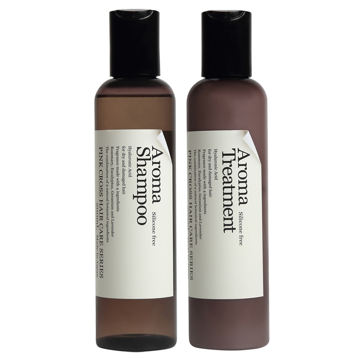 アロマシャンプー＆トリートメント セット(ピンククロス)の通販