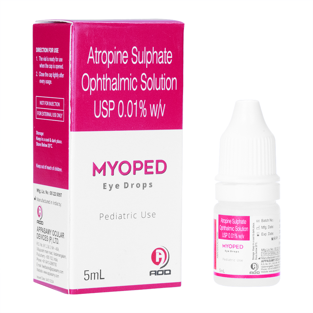 Myopine アトロピン硫酸塩 目薬 3本セット Myopine アトロピン硫酸塩