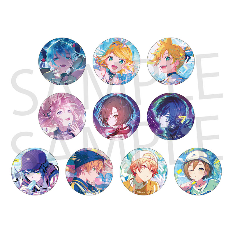 グリッター缶バッジ イベントイラストコレクション vol.46 C BOX