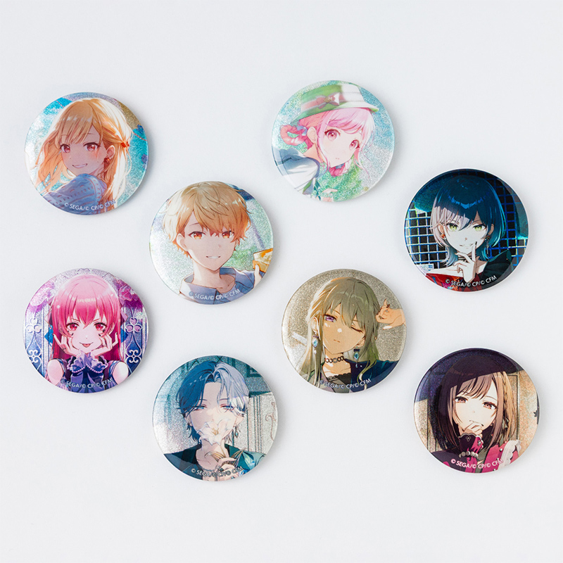 予約商品】グリッター缶バッジコレクション vol.10 A - Colorful