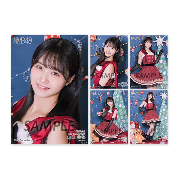 個別生写真5枚セット 2024.December 山口美桜(10期研究生) - NMB48