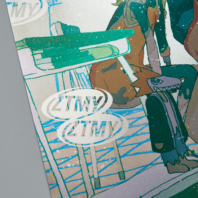 ZUTOMAYO 5th HP TOP Metallic Poster 2 - ZUTOMAYO MART