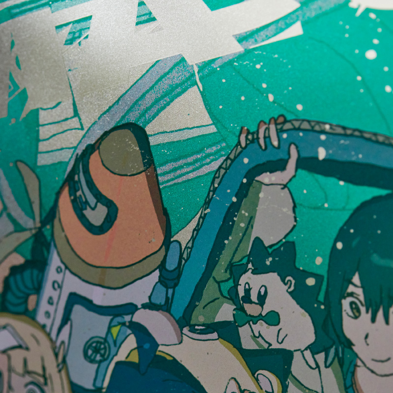 ZUTOMAYO 5th HP TOP Metallic Poster 2 - ZUTOMAYO MART