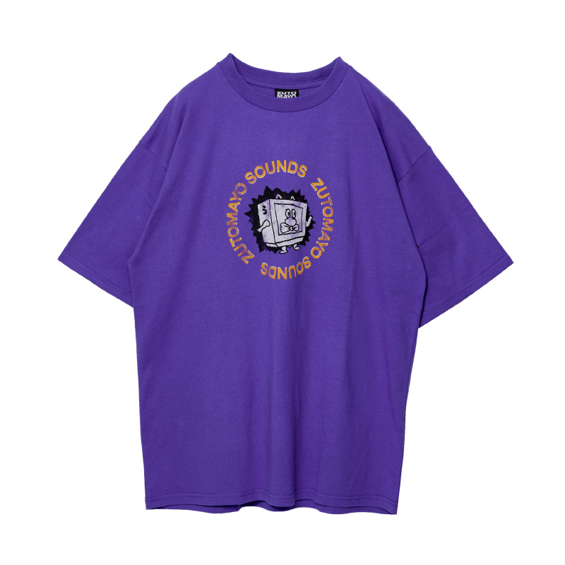 強TV Tee (Purple) - ZUTOMAYO MART