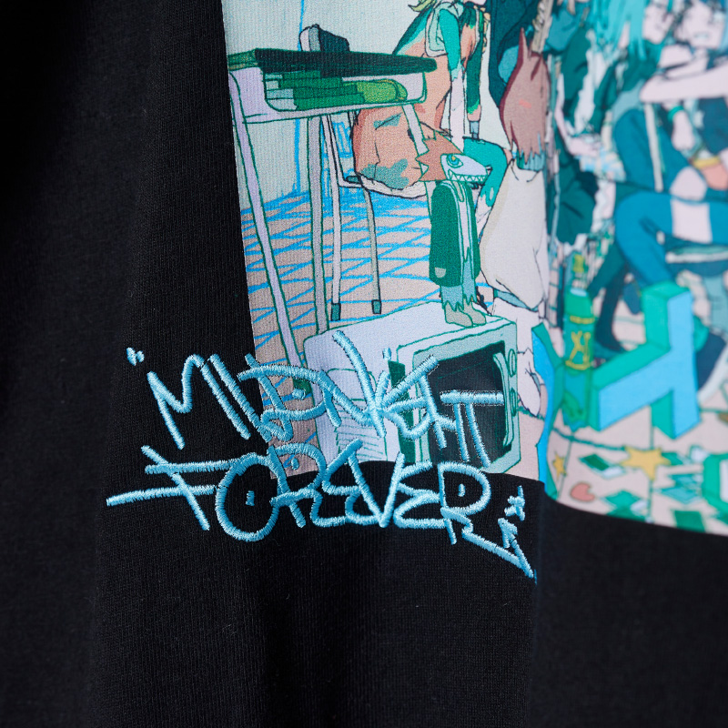 ZUTOMAYO 5th Tee 2 (Black) - ZUTOMAYO MART