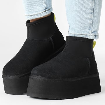 UGG - Dameslaarzen W Classic Mini Dipper 1168170 Zwart - Ryses