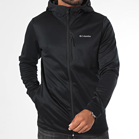 Columbia - Zipped Hoodie Tech Fleece 2095642 Black - Ryses