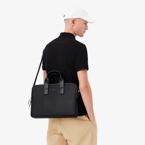 CHANTACO鹿の子エンボスイタリアンレザーコンピューターバッグ NH2921C