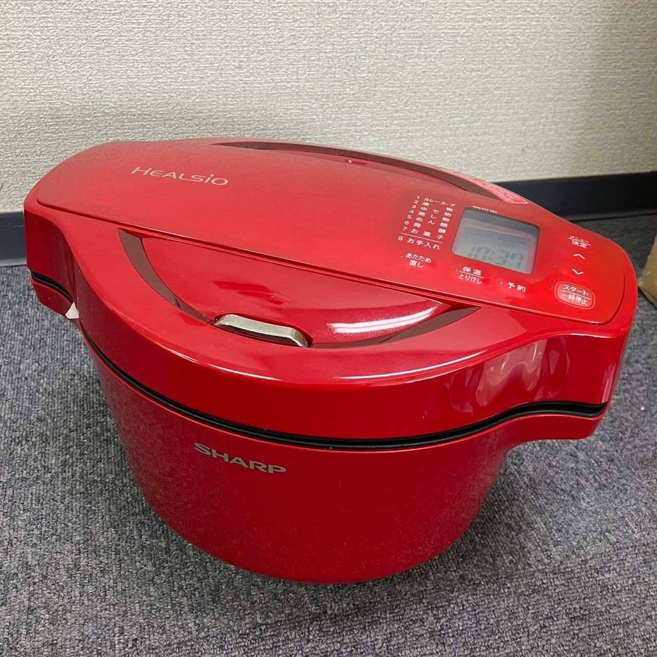 SHARP HEALSIO ホットクック KN-HT16E-R 赤 HEALSIO KN-HT16E-R