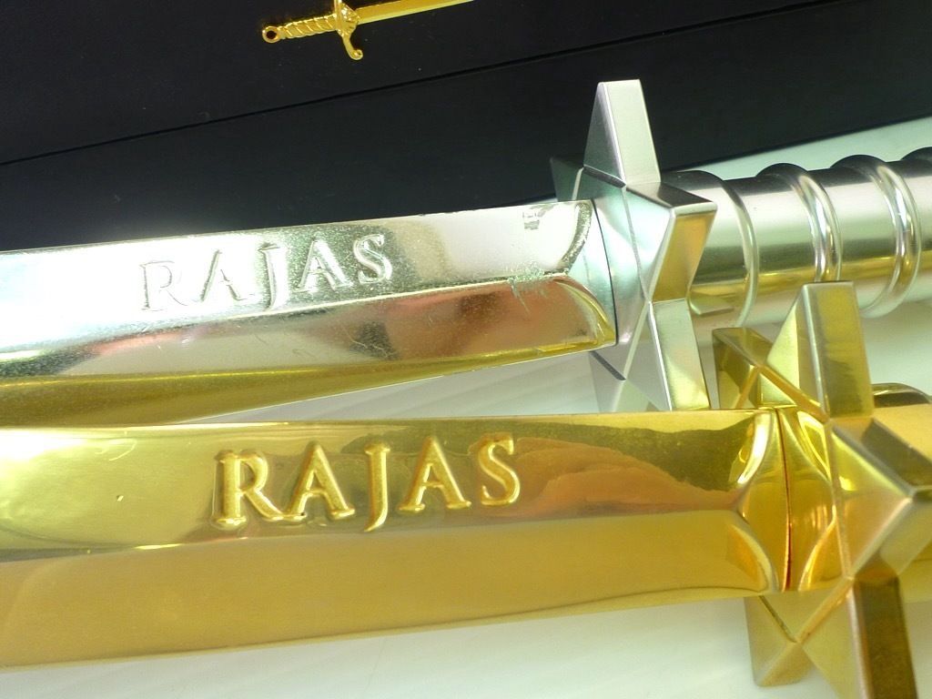 RAJAS ラジャス 剣＆水晶 大理石 専用ケース セット 新リンパ療法