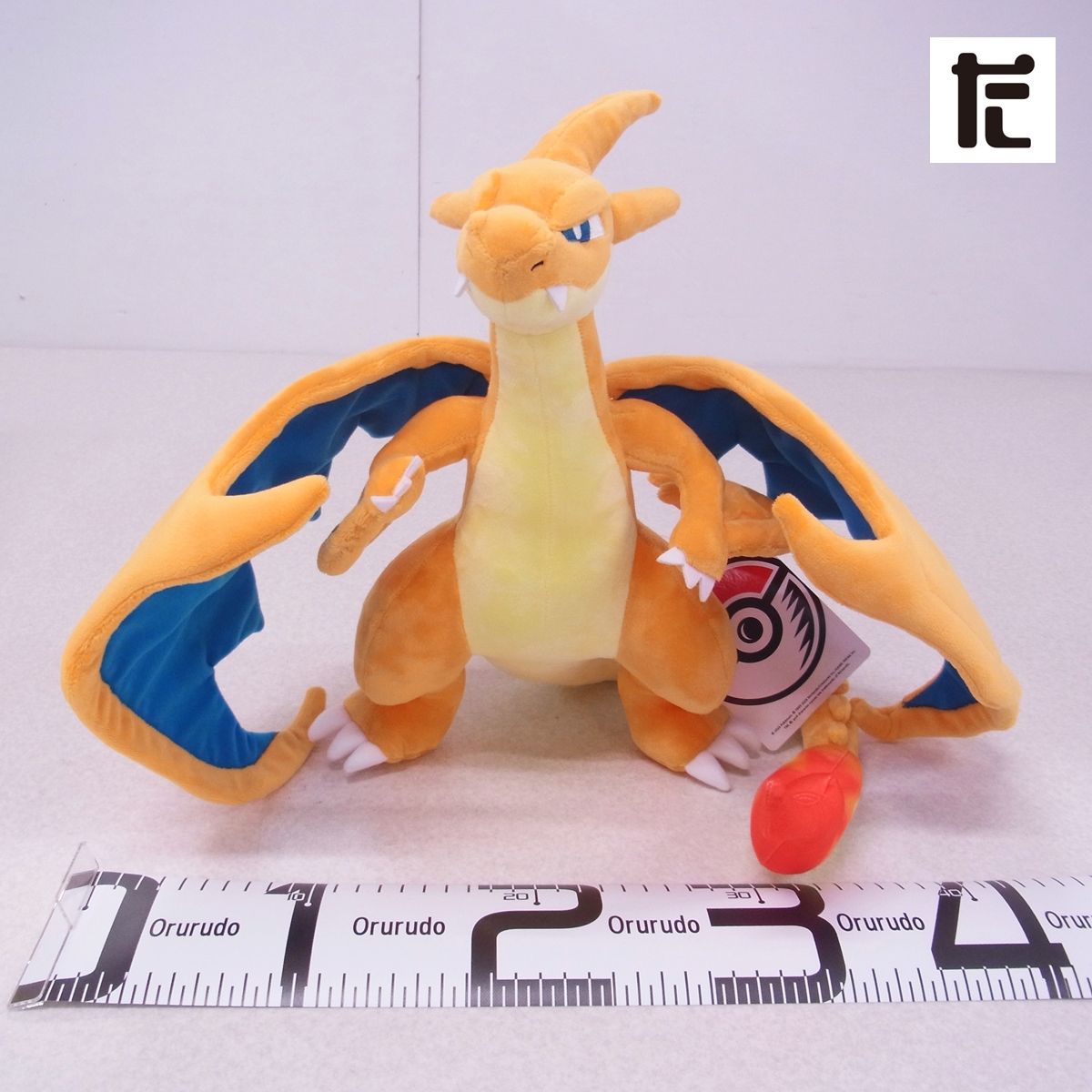 ポケモンセンター メガリザードンY ぬいぐるみ 紙タグ付き /PK01625-GM