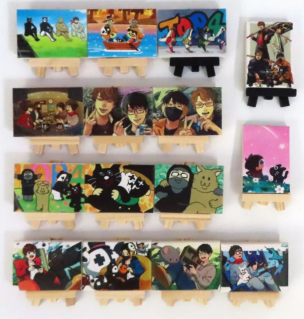 TOP4 in TOKYO DOME ミニキャンバスボードコレクション TOP4 in TOKYO