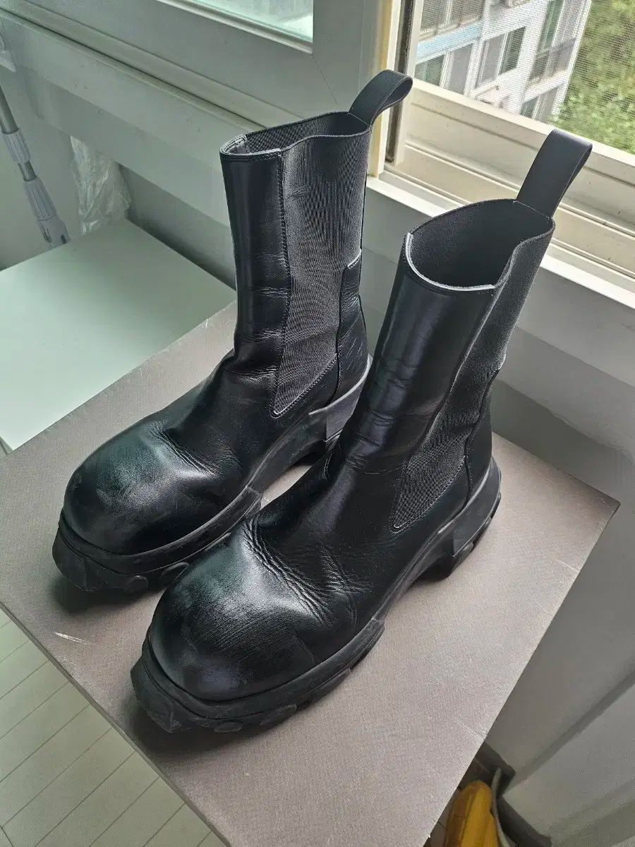 バルマン rick owens ブーツ ビートル ボゾ トラクター 42 RICK OWENS