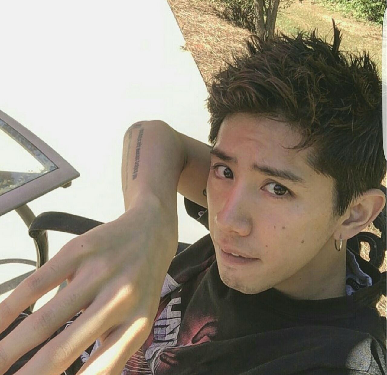 ビビファイ 両耳フープピアス シルバー ワンオクTakaさん着用 - メルカリ