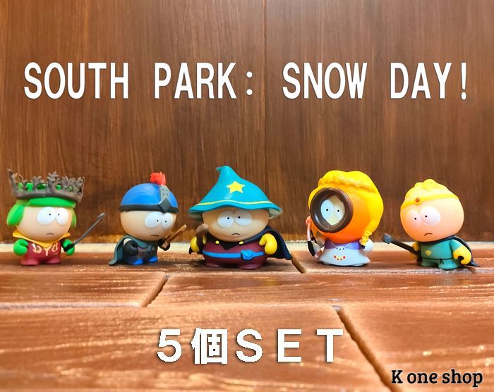サウスパーク フィギュア 5体セット】SOUTH PARK SNOW DAY! 送料無料