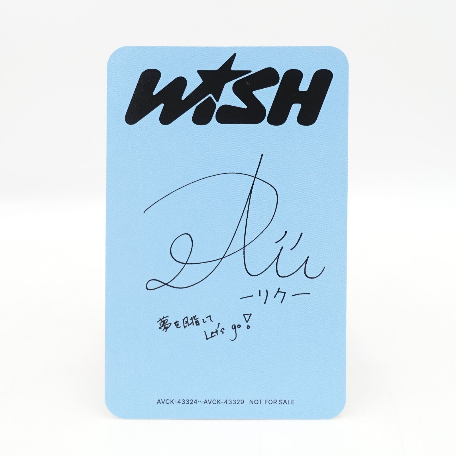 NCT WISH リク トレカ フォト カード マエダ リク 前田陸 NCTWISH 127