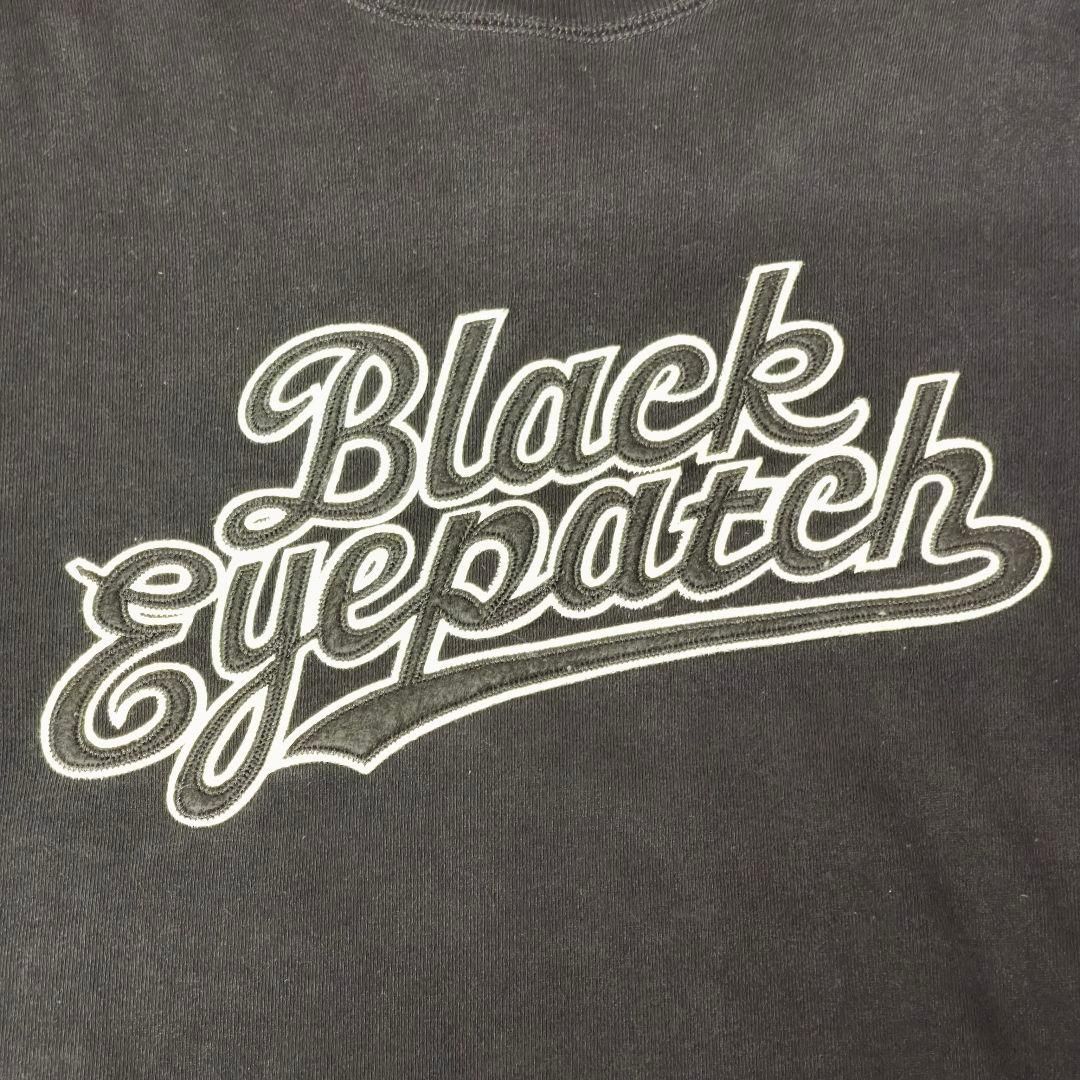 即完モデル】 ブラックアイパッチ センター刺繍ロゴ 入手困難
