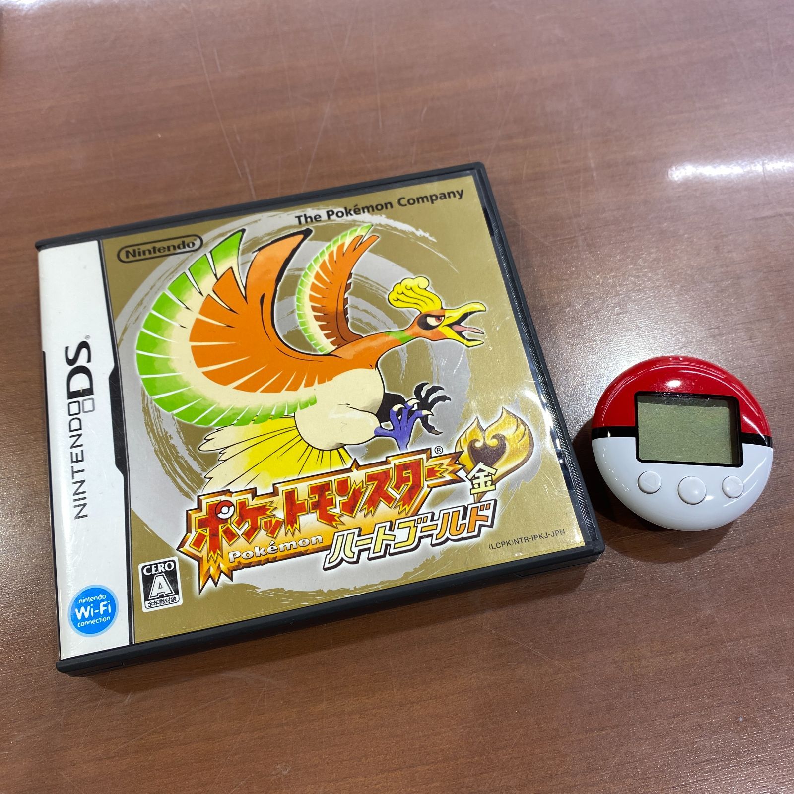 ポケットモンスター ハートゴールド /ポケウォーカー付き ポケモン DS