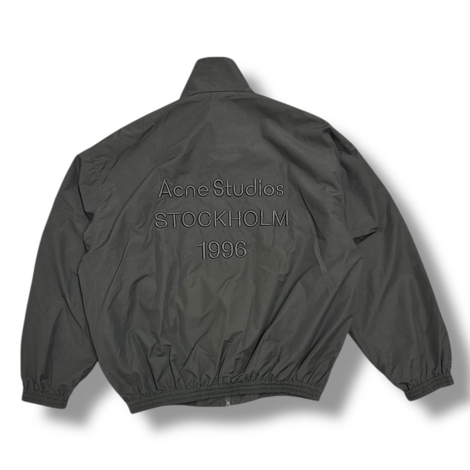 参考上代122100円 Acne Studios 25SS ロゴ刺繡 トラックジャケット