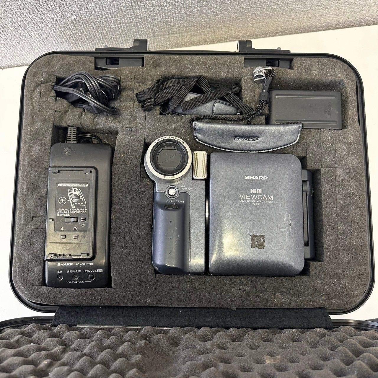 SHARP シャープ 液晶ビューカム 8mm ビデオカメラ Hi8 VIEWCAM VL