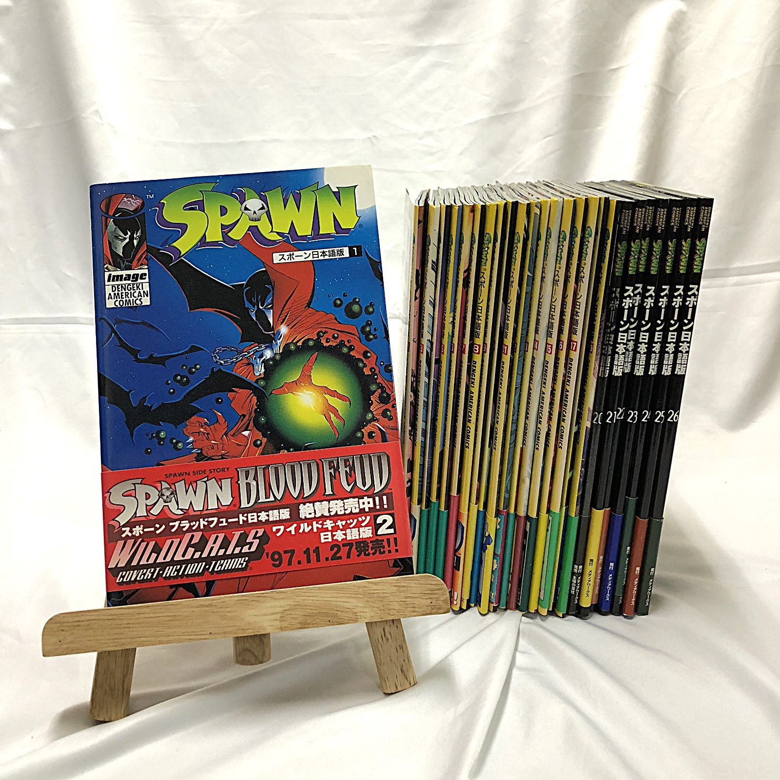 当時のハガキ付き】SPAWN スポーン 日本語版 全26巻 アメコミSPAWN