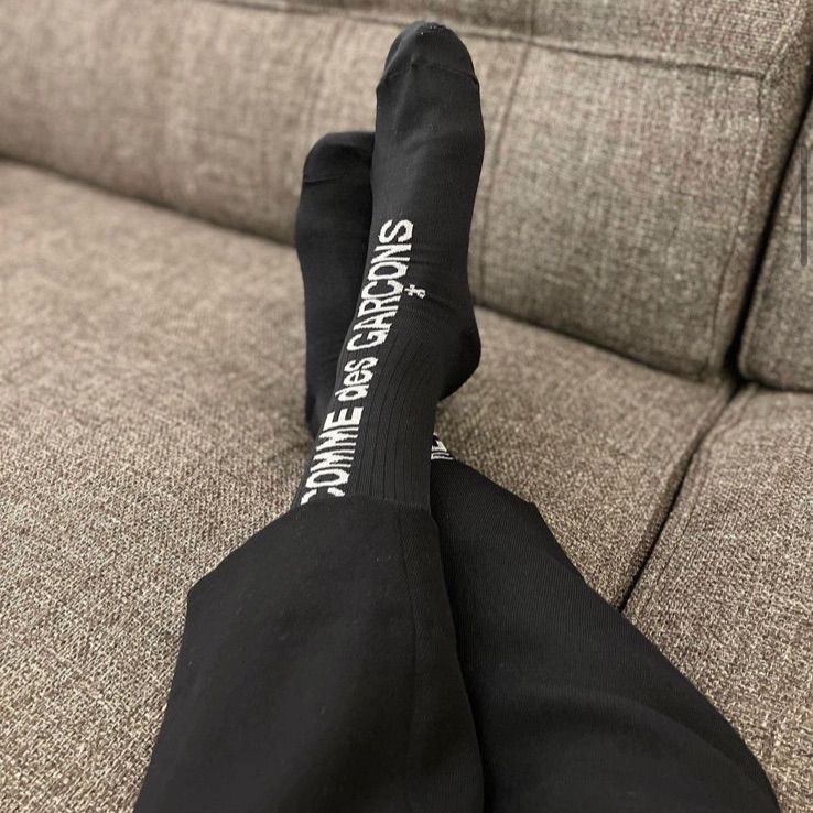 ☆再入荷☆【新品】山口一郎 着用！COMME des GARÇONS ロングソックス