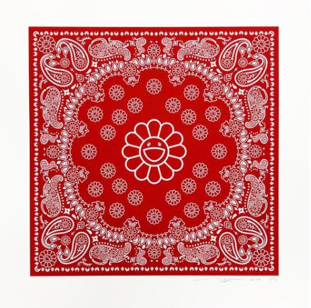 村上隆 エディションサイン入り版画「フラワーペイズリー」 - メルカリ