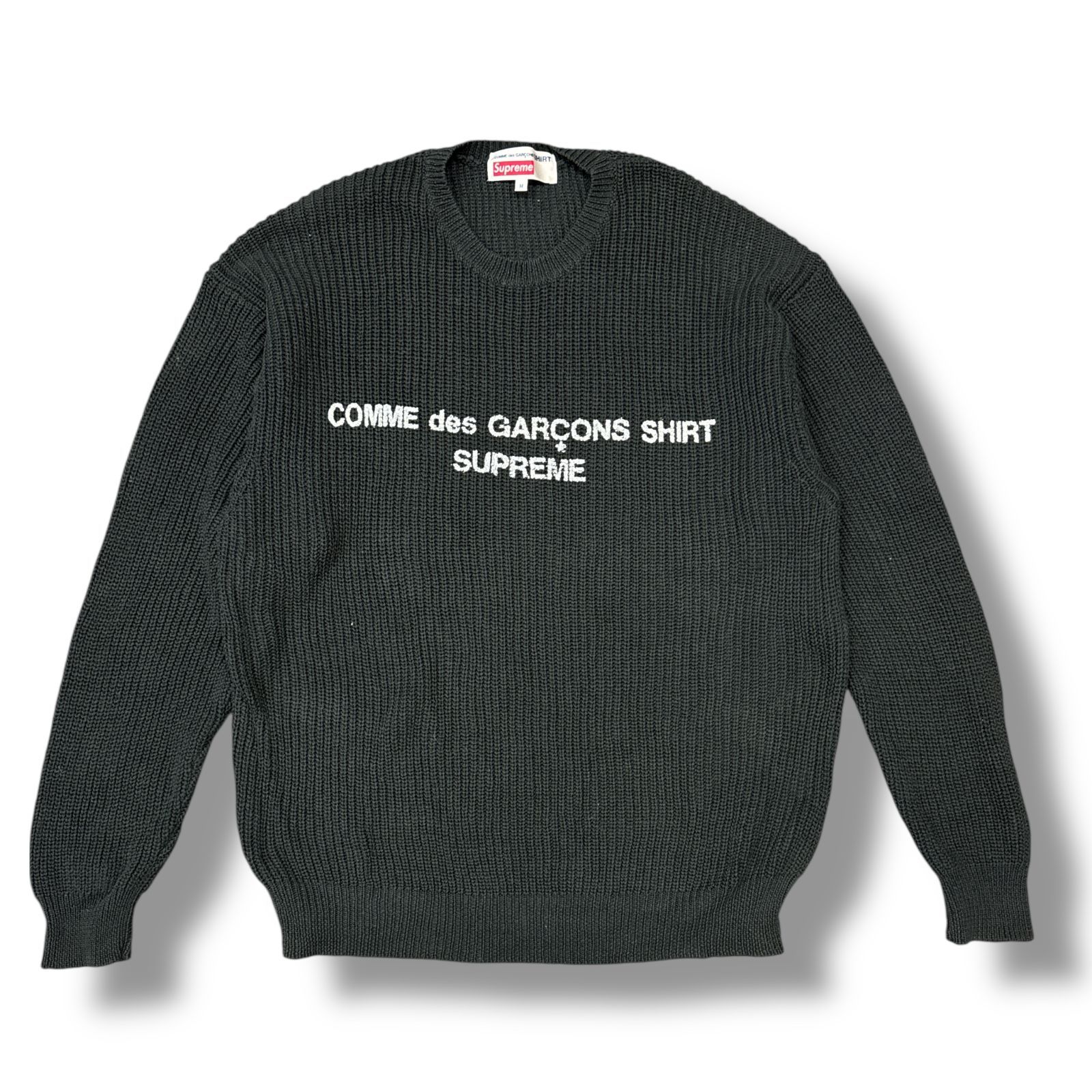 国内正規 Supreme × COMME des GARCONS SHIRT 18AW Sweater セーター