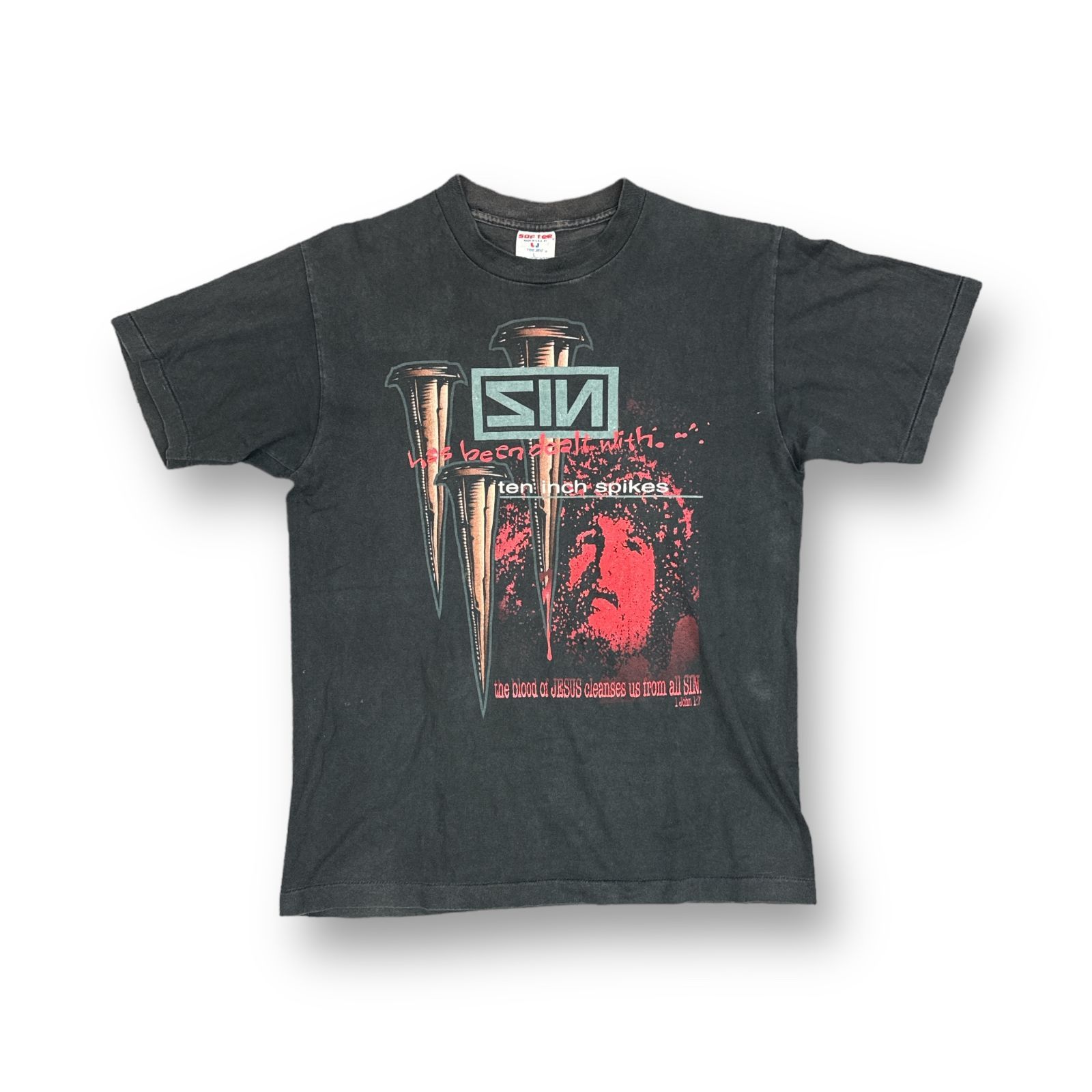 90s ヴィンテージ STIFF LITTLE FINGERS 来日記念Tシャツ 90s