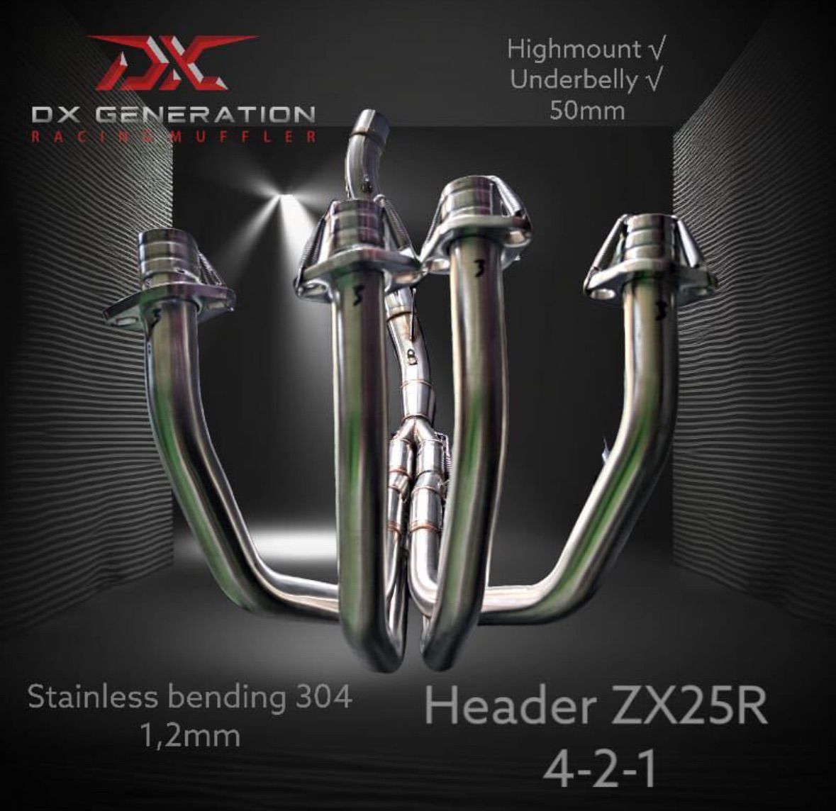 ZX25R/ZX4R エキパイマフラー DX GENERATION - メルカリ