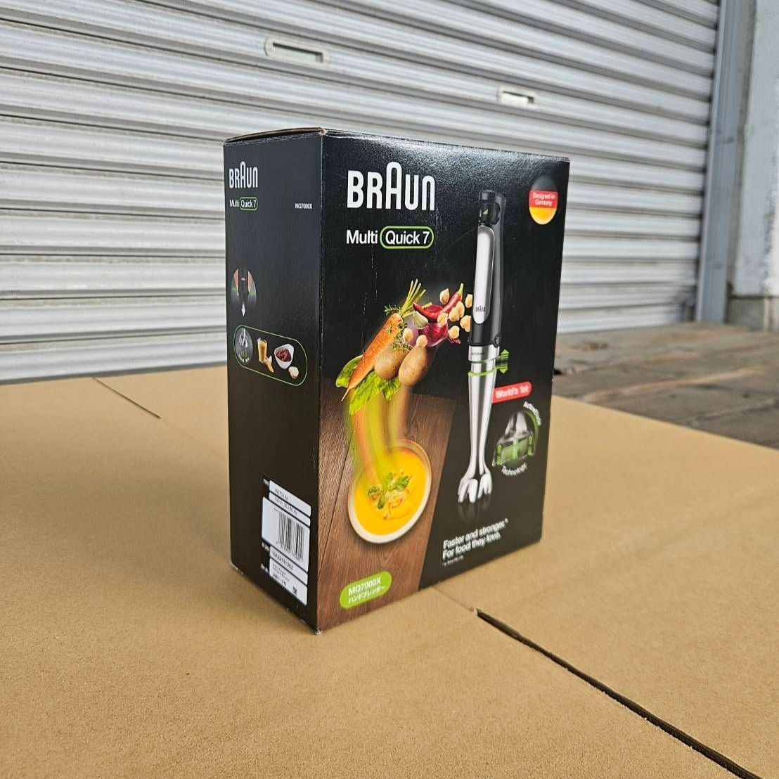 未拆封 BRAUN ブラウン ハンドブレンダー マルチクイック7 MQ7000X