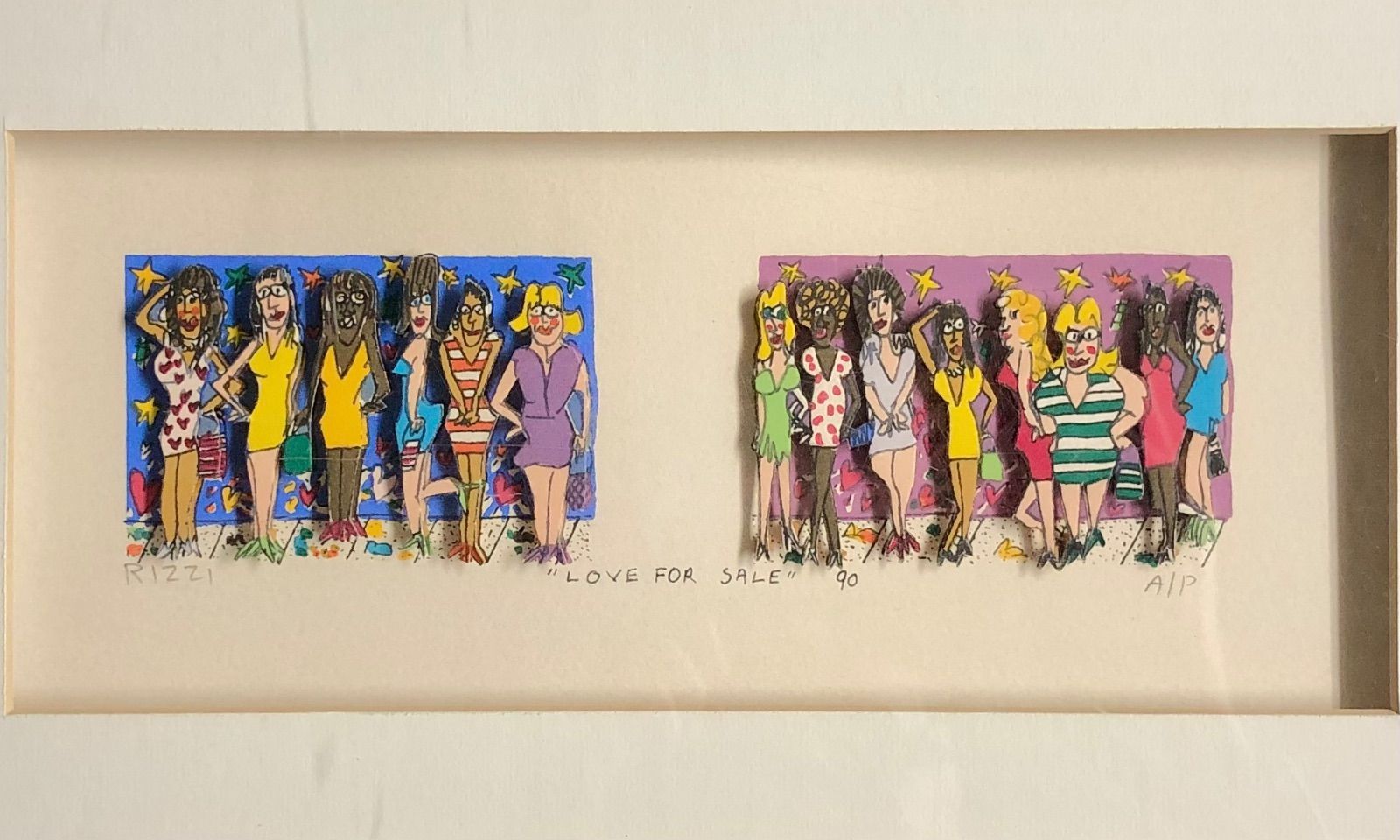 JAMES RIZZI ジェームス・リジィ「LOVE FOR SALE 90」3Dシルク