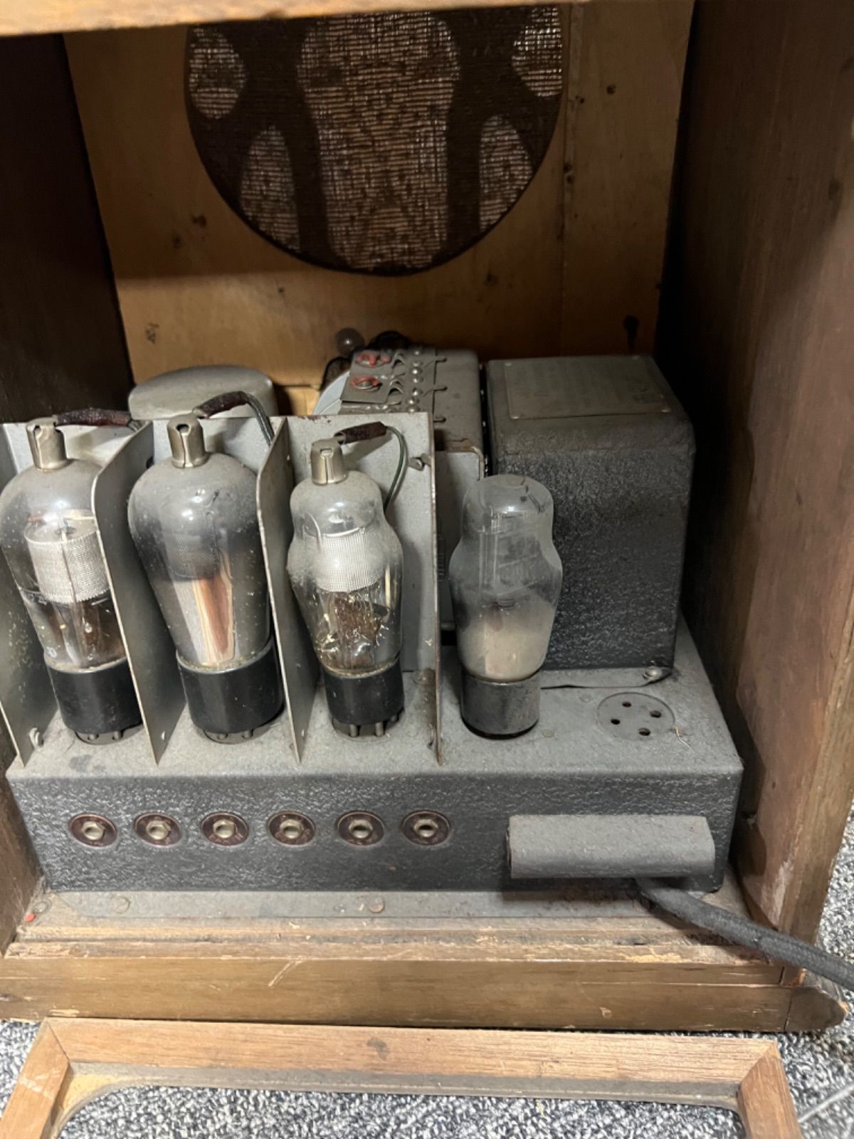 ⭐︎ 昭和 レトロ 真空管ラジオ 戦前 当時物 ジャンク - メルカリ