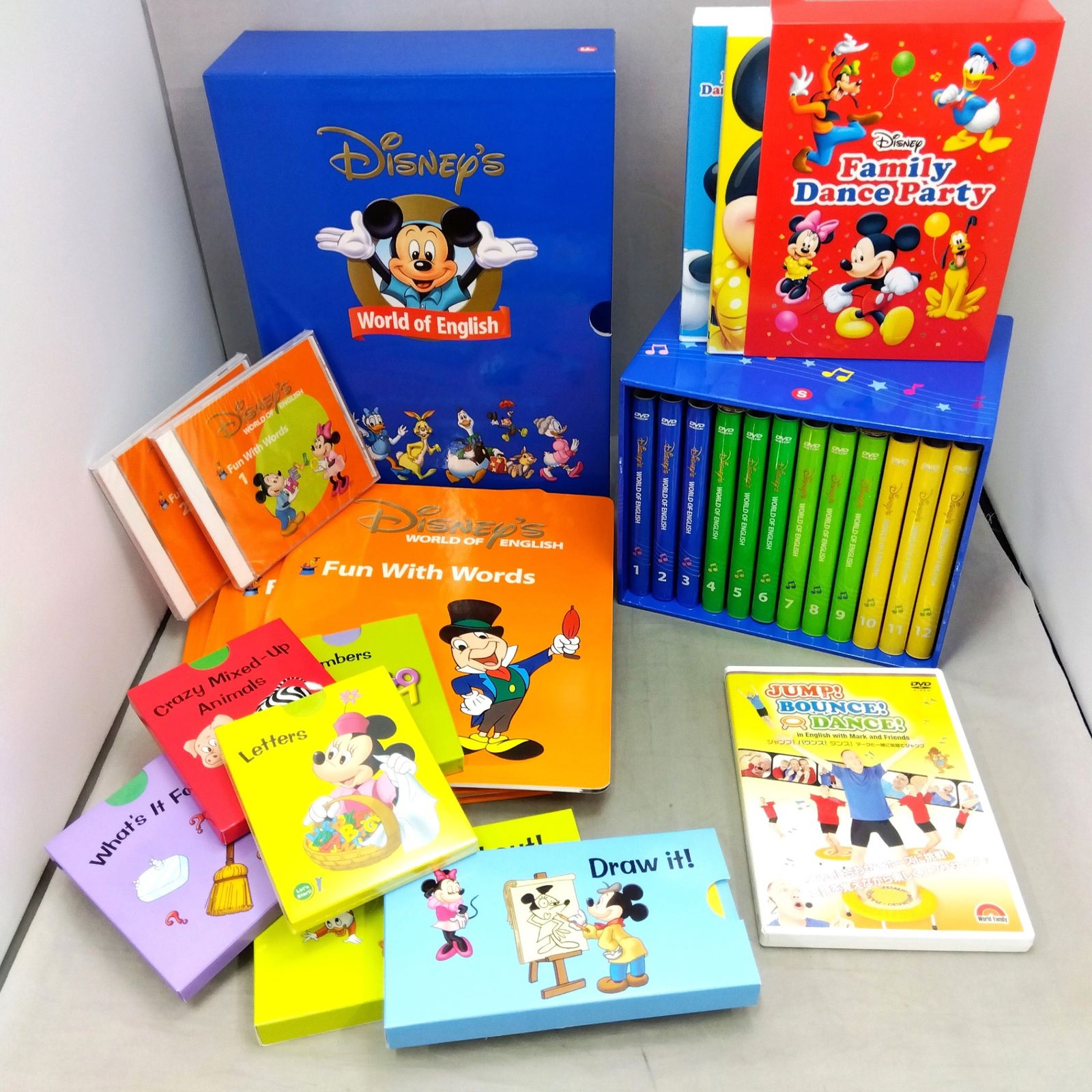 DWE ディズニーワールドイングリッシュ DVD&CDセット DWE ディズニー