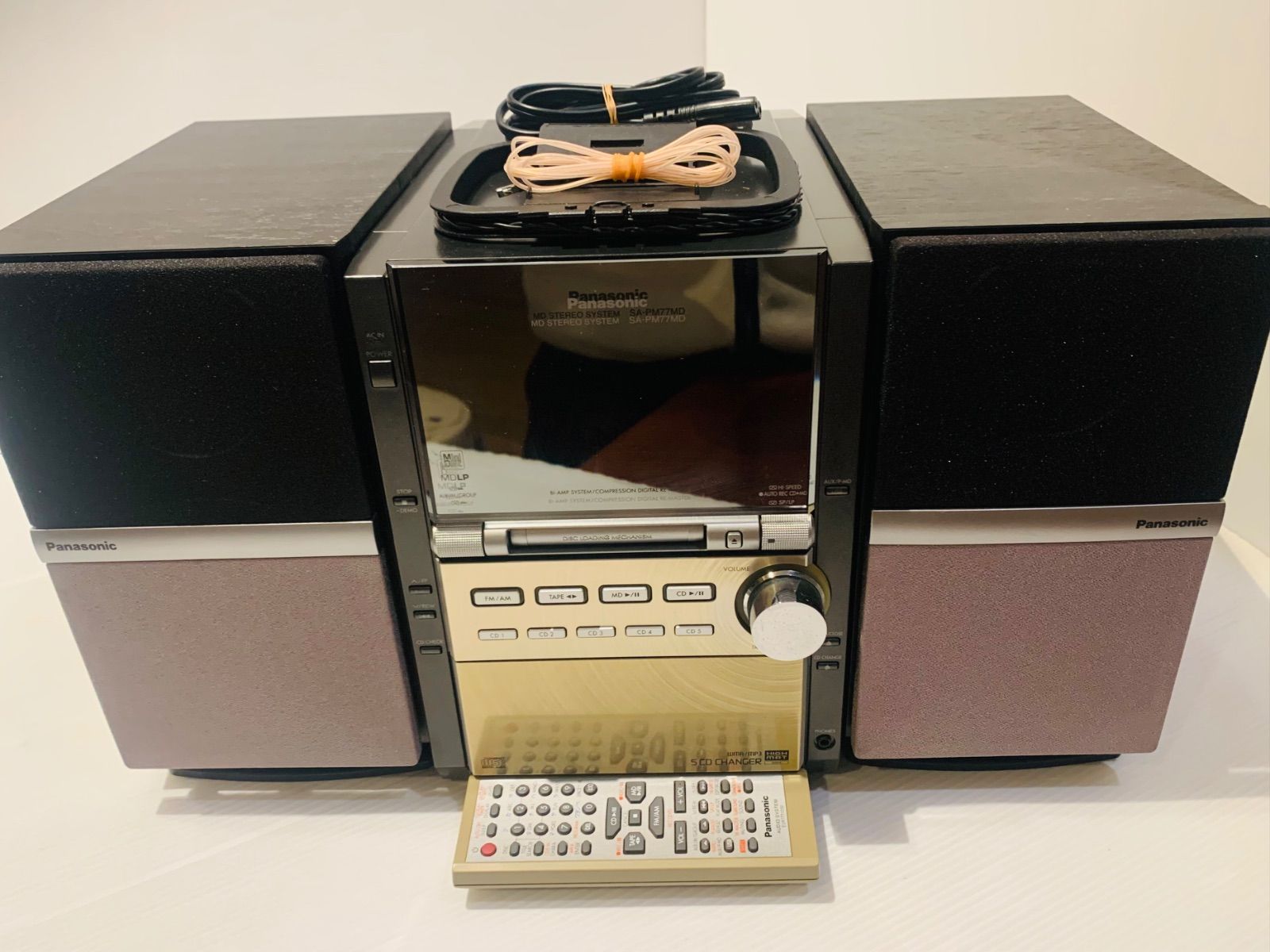 動作確認済Panasonic CD／MDコンポ 動作確認済 Panasonic MD STEREO