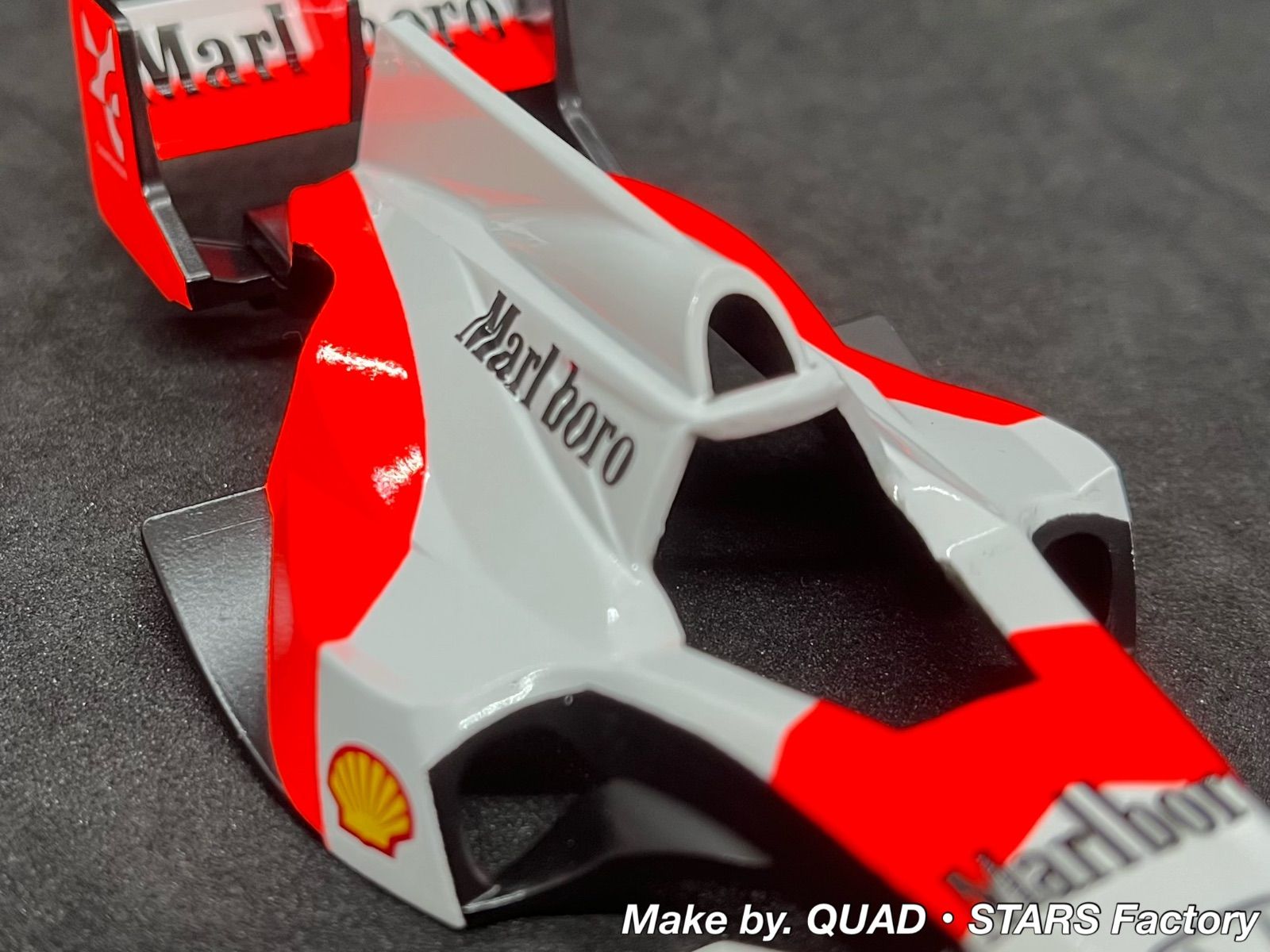 ミニ四駆・オリジナル塗装ボディ】シャドウシャーク／F1スタイル