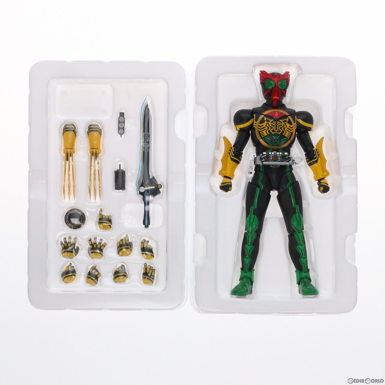 真骨彫製法仮面ライダーオーズ タトバコンボとアンク レビュー S.H