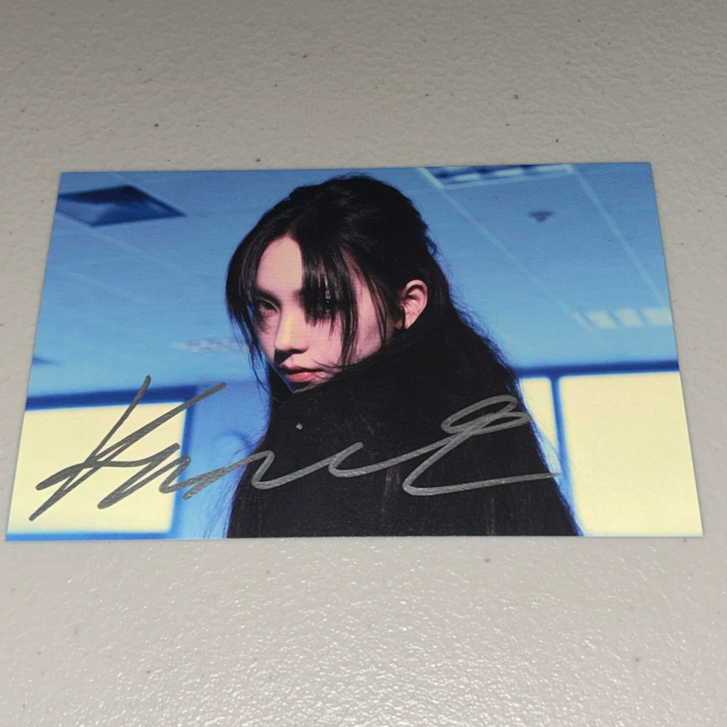 aespa カリナ 直筆サイン「Armageddon」ポストカード - メルカリ