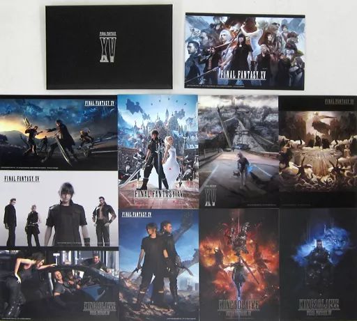 中古】ポストカード(キャラクター) FFXV プレミアムポストカードセット