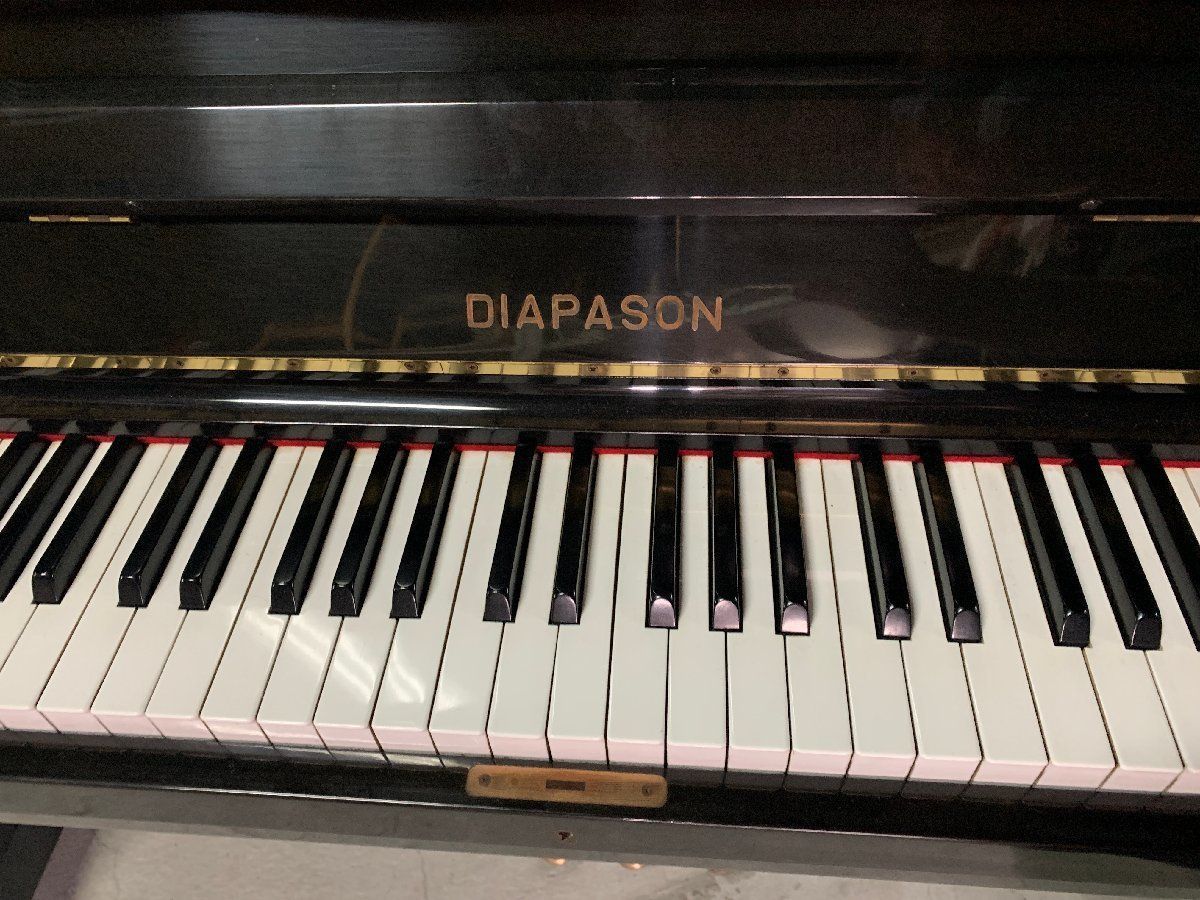 DIAPASON ディアパソン アップライトピアノ NO.125 3本ペダル 中古品