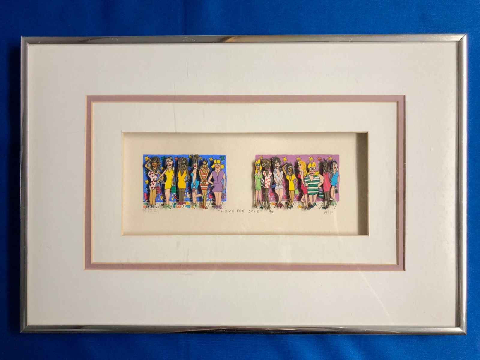 JAMES RIZZI ジェームス・リジィ「LOVE FOR SALE 90」3Dシルク