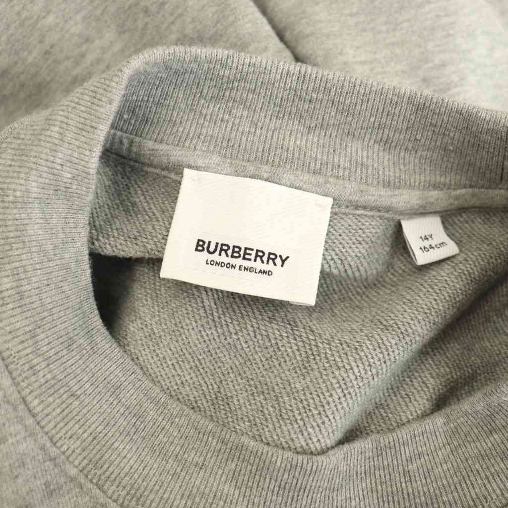 バーバリー BURBERRY キッズ クルーネックロゴスウェット トレーナー
