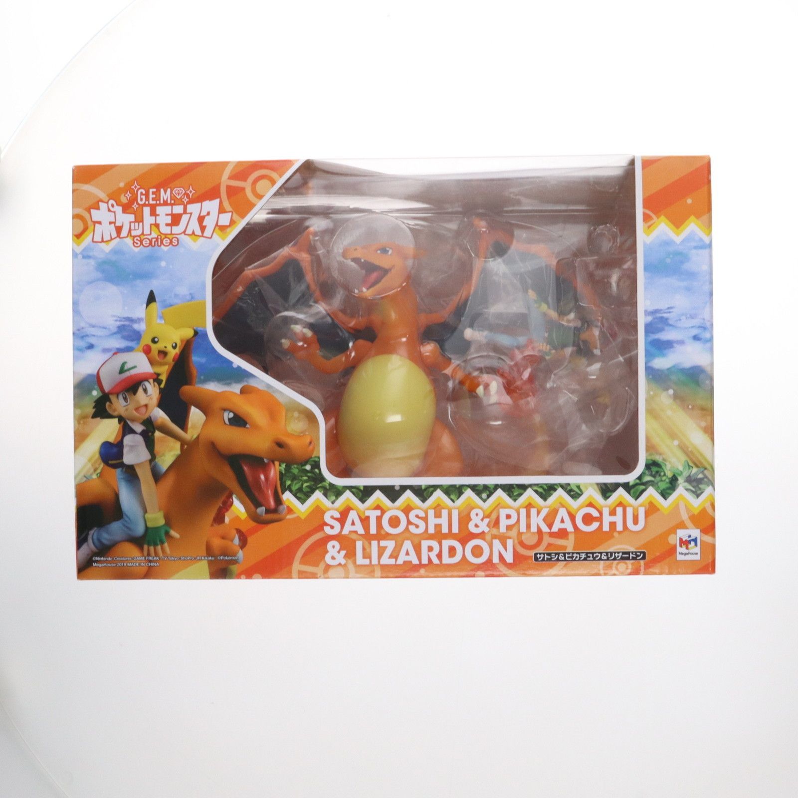 G.E.M.シリーズ サトシ&ピカチュウ&リザードン ポケットモンスター